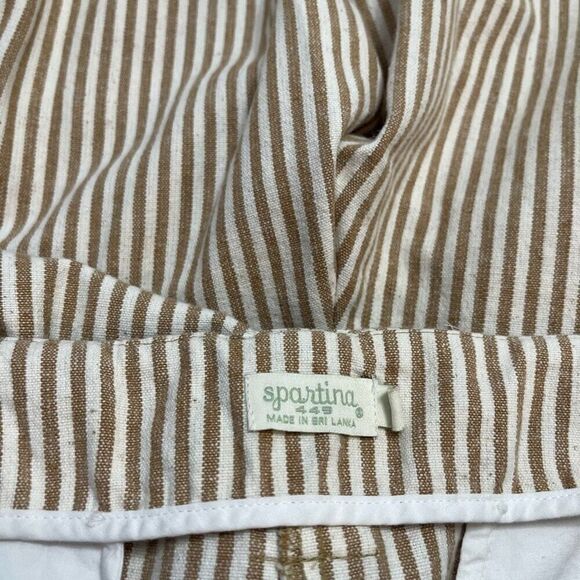 Spartina 449 Stripe Trousers Casual Pants Size 14 - Picture 10 of 10
